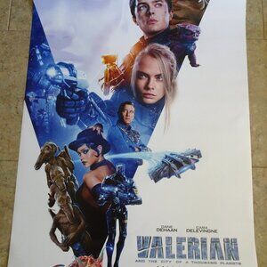 VALERIAN AND THE CITY OF A THOUSAND PLANETS - MOVIE POSTER - ADVANCE